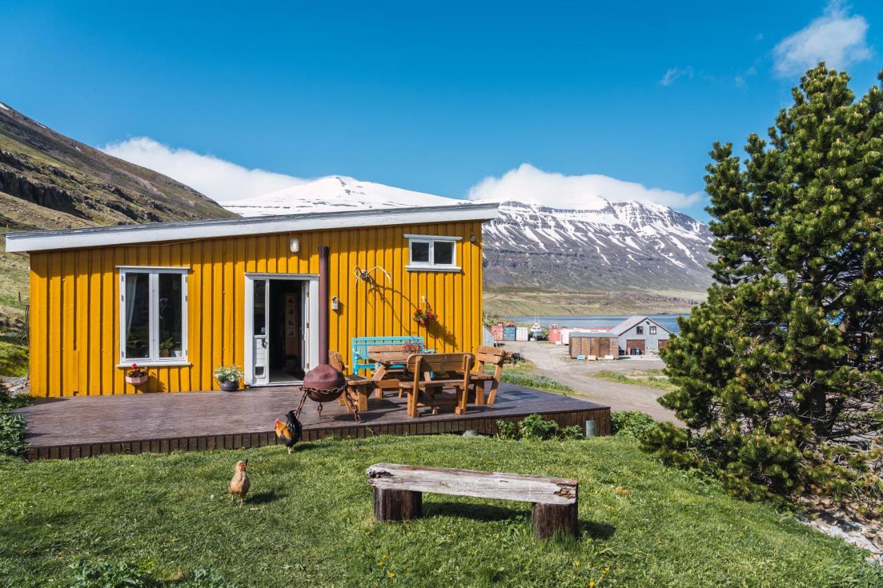Hafaldan Hi Hostel - Harbour Building Seydisfjordur エクステリア 写真