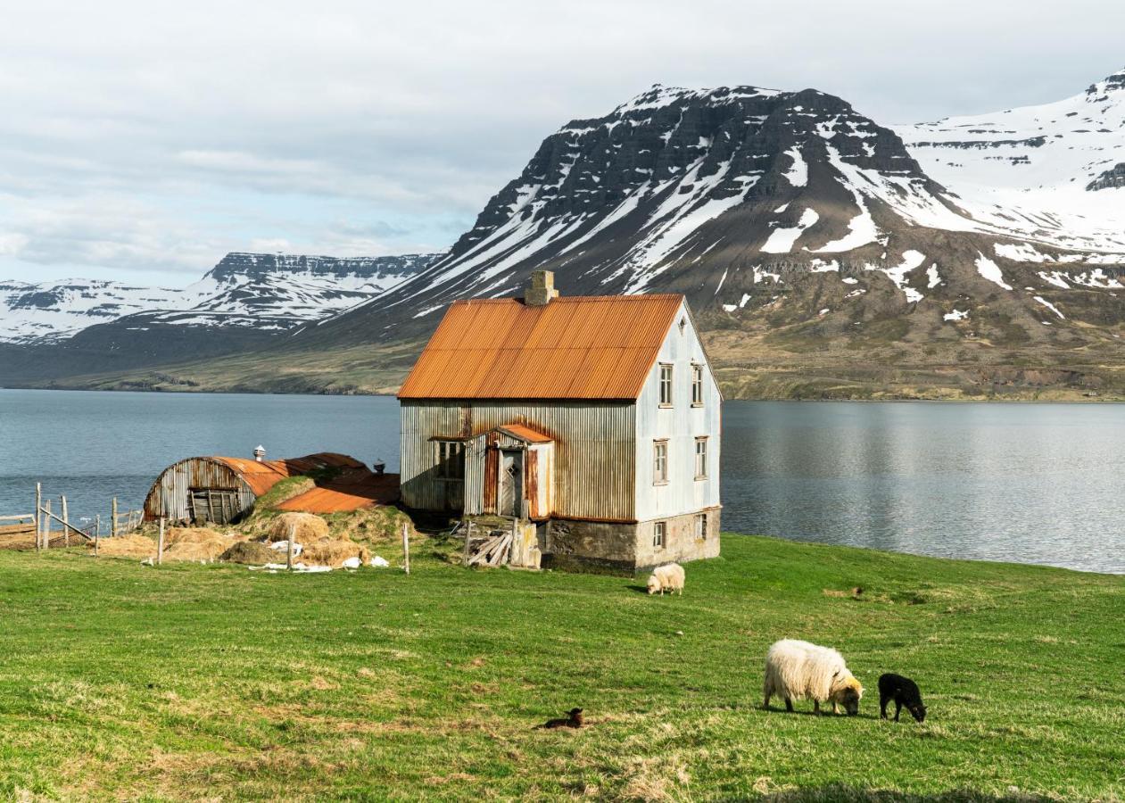 Hafaldan Hi Hostel - Harbour Building Seydisfjordur エクステリア 写真